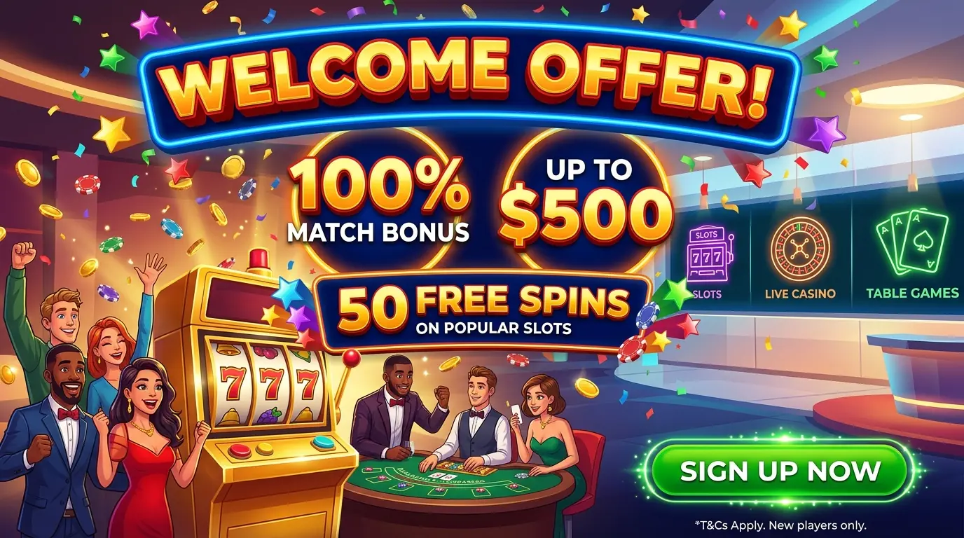 Silver Oak casino welcome offer